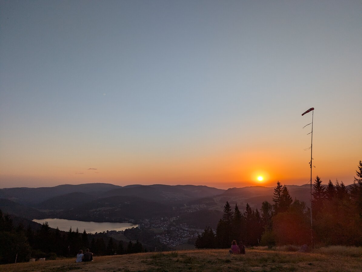Hochfirst Sonnenuntergang